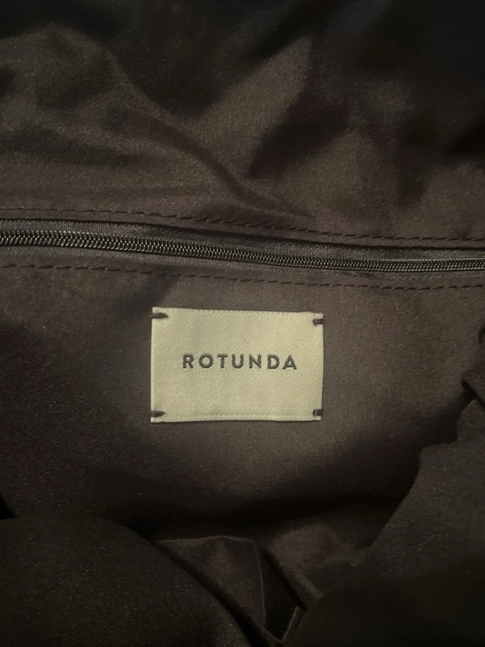 Rotunda Sant Hobo Bag with Green Braided Rope Handle and Amber Chain Accent